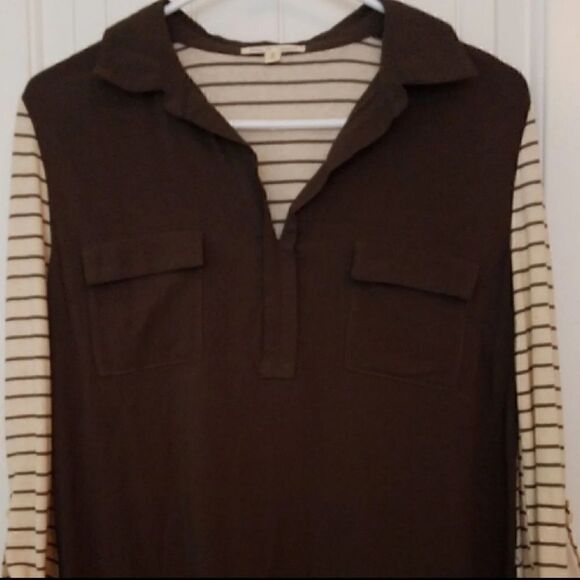 Hem & Thread Collard Top Size Small - Picture 2 of 6